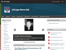 Tablet Screenshot of chicagometroasa.com